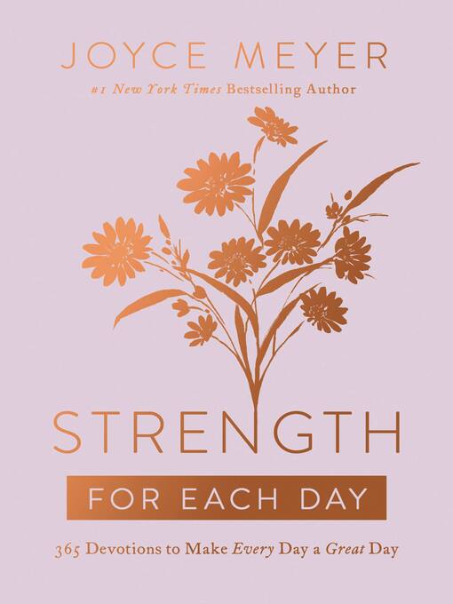 Title details for Strength for Each Day by Joyce Meyer - Wait list